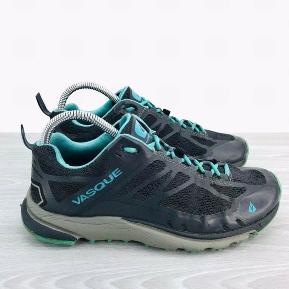 Vasque Constant‎ Velocity 2 Womens Size 9 Teal Gray Trail Running Hiking Shoes
